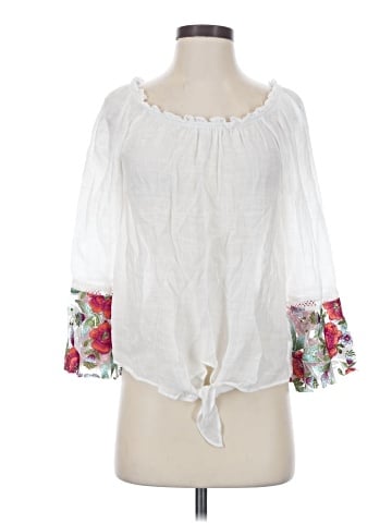 BCX 3/4 Sleeve Blouse (view 1)