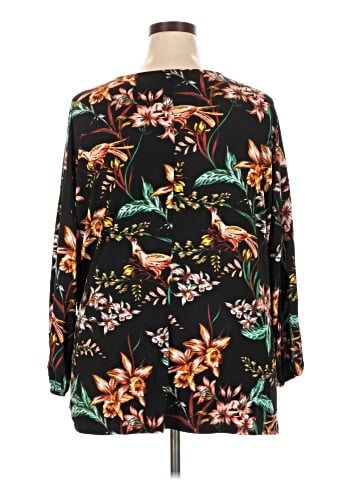 Worthington 3/4 Sleeve Blouse (view 2)
