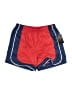 Adidas 100% Polyester Color Block Red Athletic Shorts Size 10 - 12 - photo 1