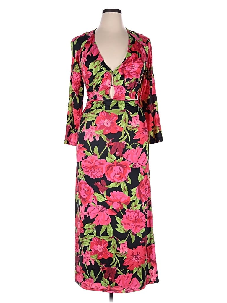 Pre-owned Afrm Casual Dress In Pink