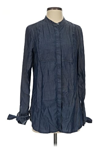 Vero Moda Long Sleeve Button-Down Shirt (view 1)