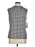 Worthington Houndstooth Silver Sleeveless Blouse Size M - photo 1