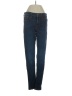 Express Solid Blue Jeans Size 4 - photo 1