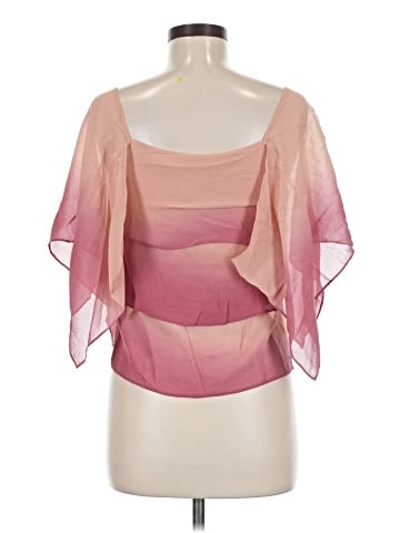 Arden B. Short Sleeve Silk Top (view 2)