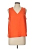 Nine Britton 100% Polyester Orange Sleeveless Blouse Size L - photo 1