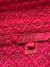 Lilly Pulitzer 100% Polyester Polka Dots Pink Long Sleeve Blouse Size L - photo 7