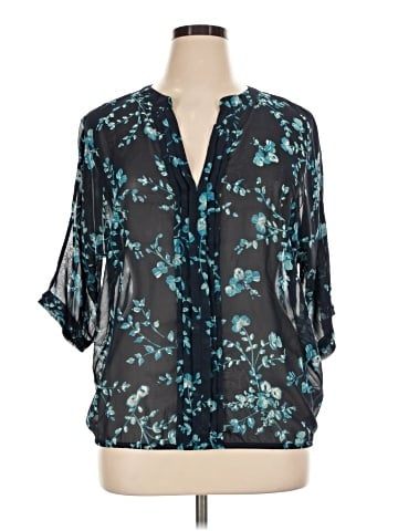 Gap Outlet 3/4 Sleeve Blouse (view 1)