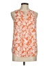 41Hawthorn 100% Polyester Orange Sleeveless Blouse Size M - photo 1