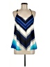 Julie Brown Blue Sleeveless Blouse Size M - photo 1