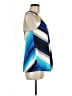 Julie Brown Blue Sleeveless Blouse Size M - photo 4