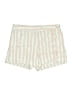 Ann Taylor LOFT Stripes Ivory Shorts Size 2 - photo 1