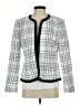 Anne Klein 100% Polyester Plaid White Blazer Size S - photo 1