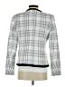 Anne Klein 100% Polyester Plaid White Blazer Size S - photo 2