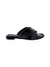 J.Crew 100% Leather Black Sandals Size 10 1/2 - photo 1