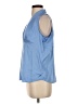 Maison d' Amelie 100% Polyester Blue Sleeveless Blouse Size XS - photo 5