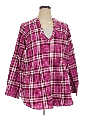 Woman Within 3/4 Sleeve T-Shirt (view 1)