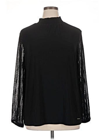 Anne Klein Long Sleeve Blouse (view 1)