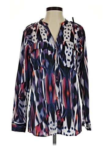 Calvin Klein Long Sleeve Blouse (view 1)