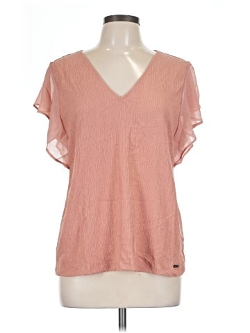 Calvin Klein Short Sleeve Blouse (view 1)