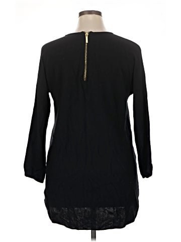 Joan Vass Pullover Sweater (view 2)