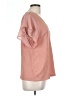 Calvin Klein Pink Short Sleeve Blouse Size L - photo 4