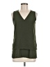 MICHAEL Michael Kors 100% Polyester Green Sleeveless Blouse Size M - photo 1