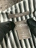 Chico's 100% Cotton Stripes Silver 3/4 Sleeve Button-Down Shirt Size XXL (4) - photo 7