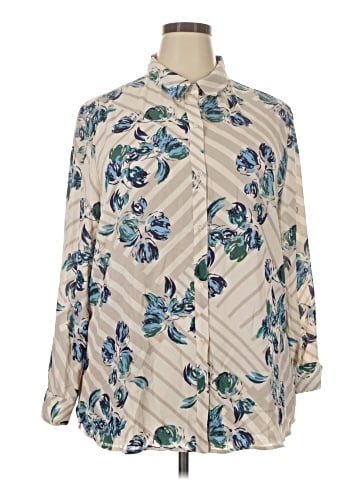 Banana Republic Factory Store Long Sleeve Blouse (view 1)