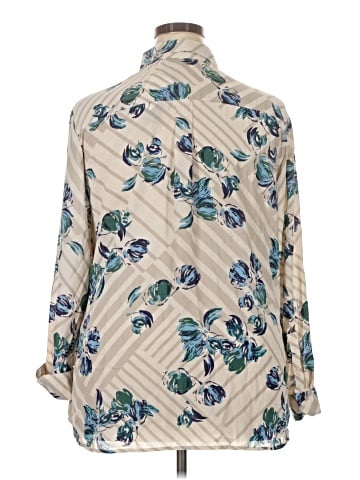 Banana Republic Factory Store Long Sleeve Blouse (view 2)