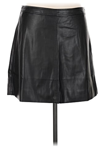 J.Crew Collection Faux Leather Skirt (view 1)
