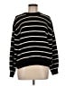 H&M Stripes Black Pullover Sweater Size M - photo 1