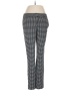Express Houndstooth Black Casual Pants Size 4 - photo 1
