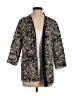 Chico's 100% Polyester Animal Print Gold Blazer Size Sm (0) - photo 1