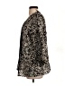 Chico's 100% Polyester Animal Print Gold Blazer Size Sm (0) - photo 5