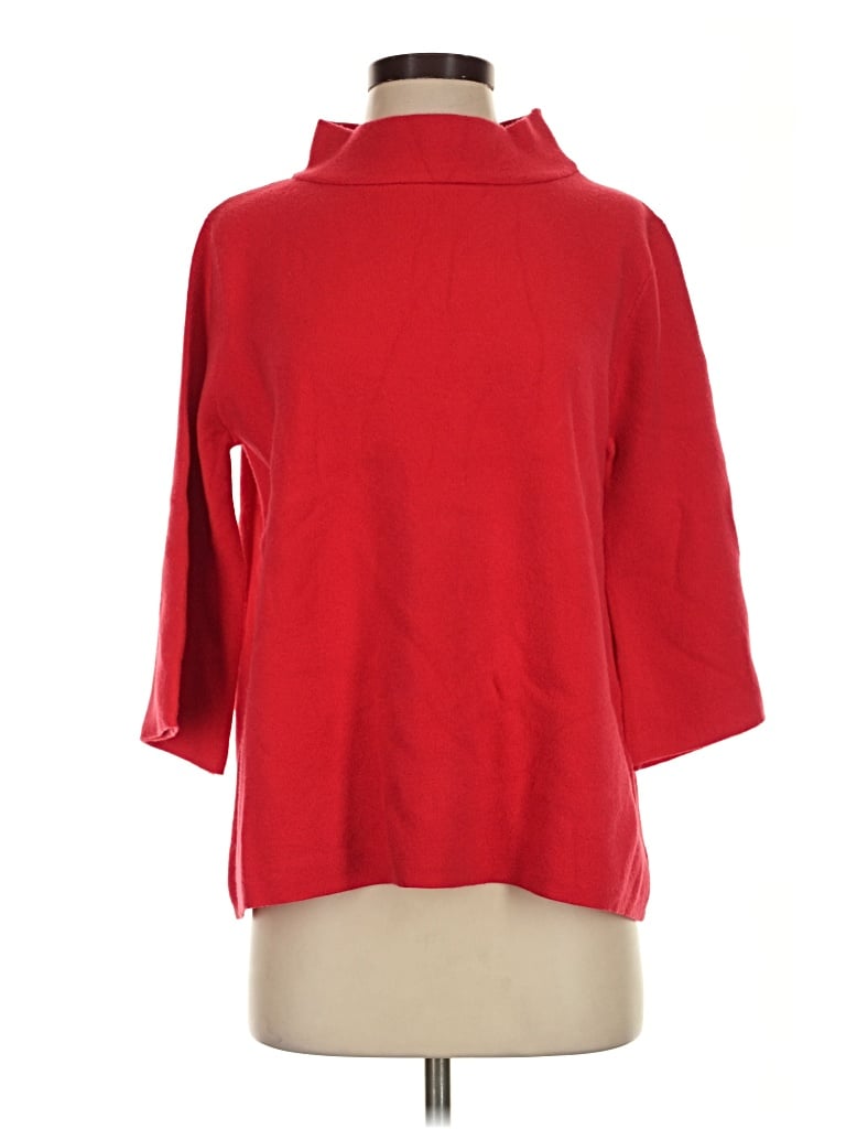 Fate Turtleneck Sweater In Red