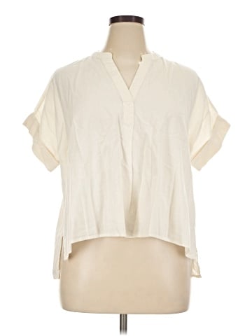 Madewell (Re)sponsible Lakeline Popover Shirt (view 1)