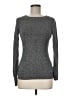 Express Metallic Gray Pullover Sweater Size M - photo 1