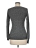 Express Metallic Gray Pullover Sweater Size M - photo 2