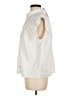 Zara Houndstooth White Sleeveless Button-Down Shirt Size M - photo 5