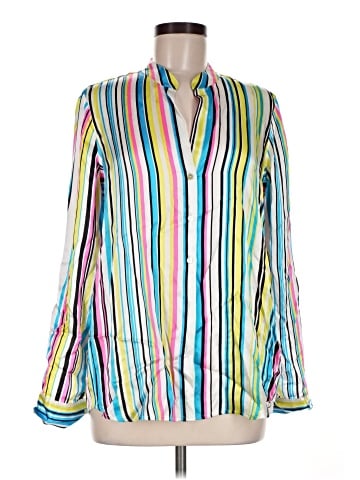 L'Agence Long Sleeve Blouse (view 1)