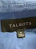 Talbots 100% Cotton Blue Blazer Size M - photo 6