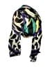 Miraclesuit 100% Polyester Animal Print Green Scarf One size - photo 1