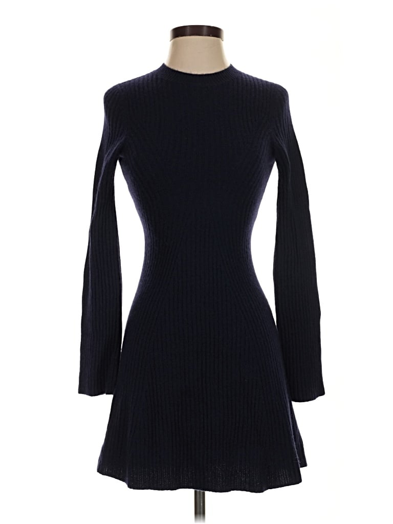 Pre-owned Aqua Cashmere Pullover Sweater In Black