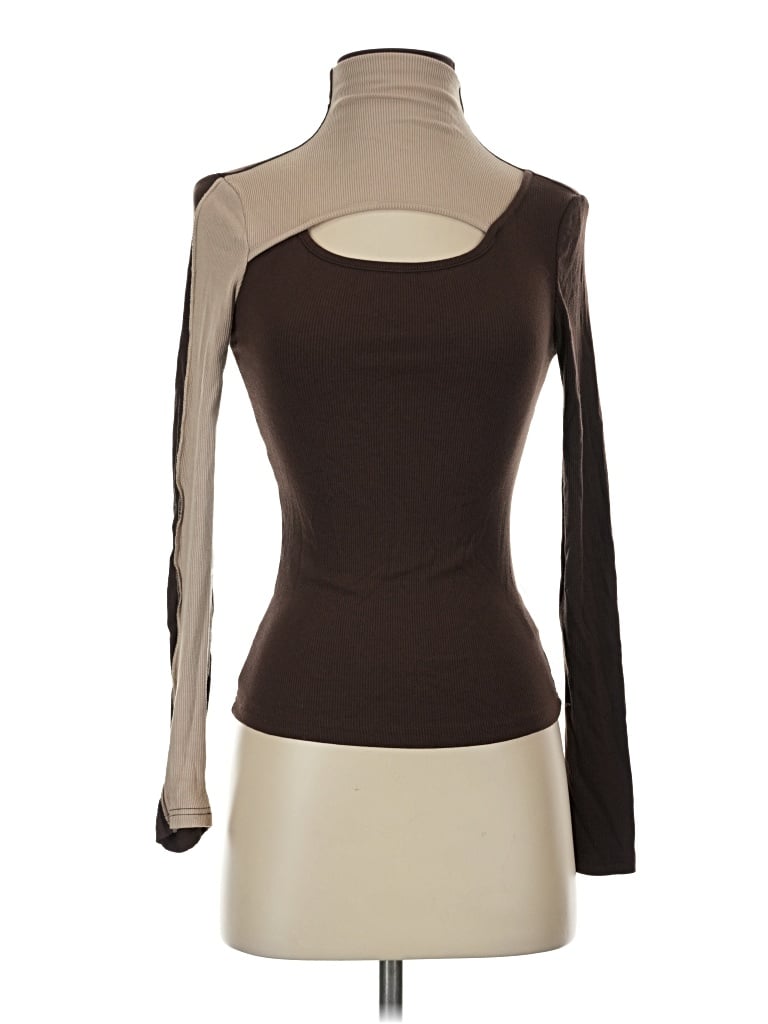Pre-owned Commense Long Sleeve T-shirt In Brown