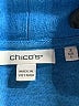 Chico's 100% Linen Blue Cardigan Size Lg (2) - photo 7