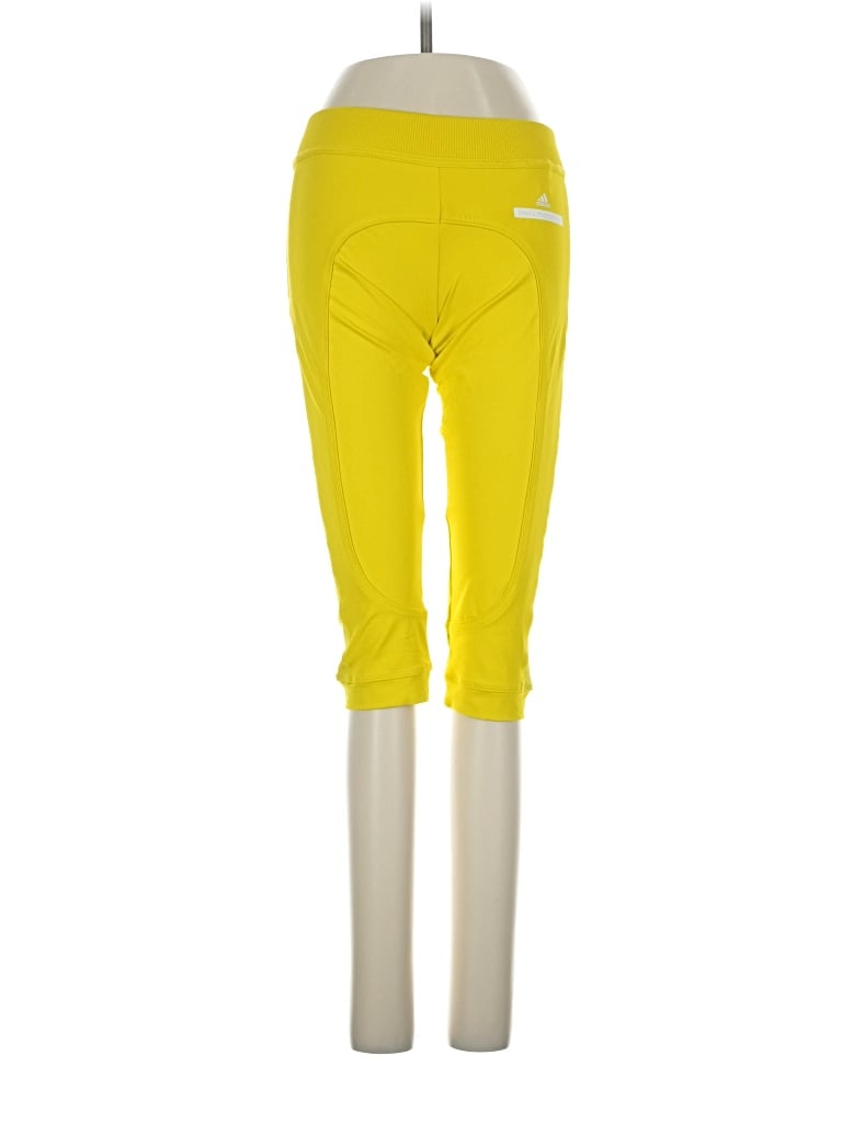Pre-owned Adidas Stella Mccartney Active Pants In Yellow