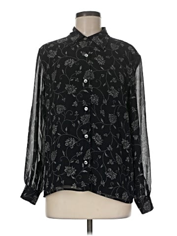 Liz Claiborne Collection Long Sleeve Blouse (view 1)