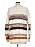 Maurices 100% Acrylic Stripes Ivory Pullover Sweater Size L - photo 2