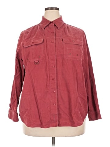 Lauren by Ralph Lauren Long Sleeve Button-Down Shirt (view 1)