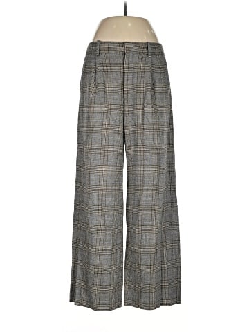 Madewell Slouchy Straight Pants in Yarn-Dyed Plaid (view 1)